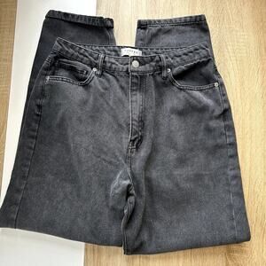 Harper Heritage Francescia's Mom Jean Black Denim Women's Size 28